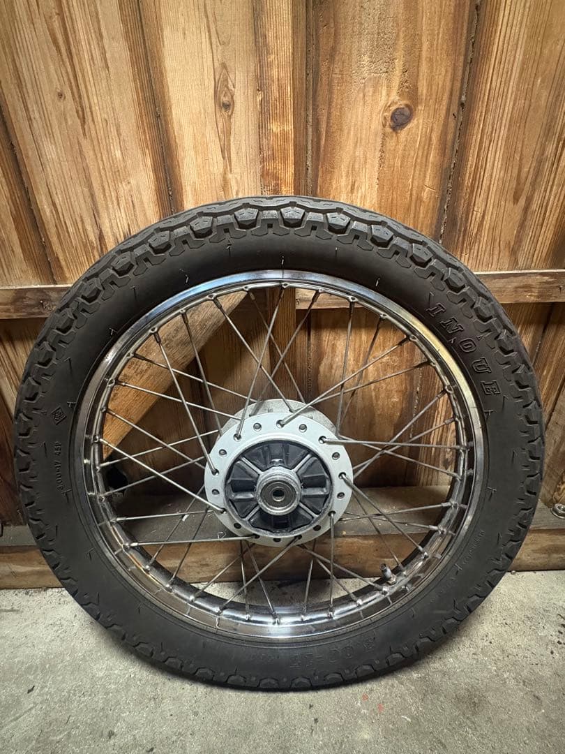 スーパーカブ50 AA01 純正ホイール 前後セット タイヤ付き