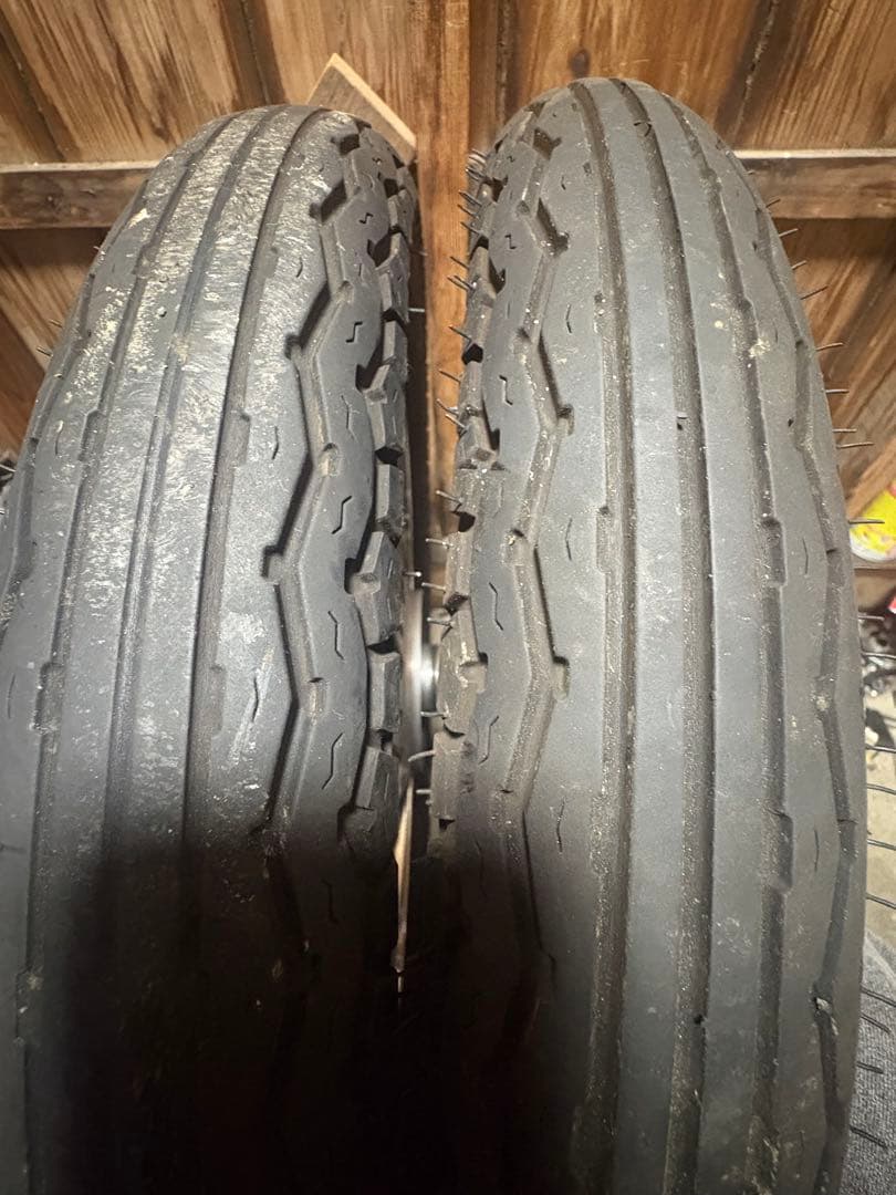 スーパーカブ50 AA01 純正ホイール 前後セット タイヤ付き