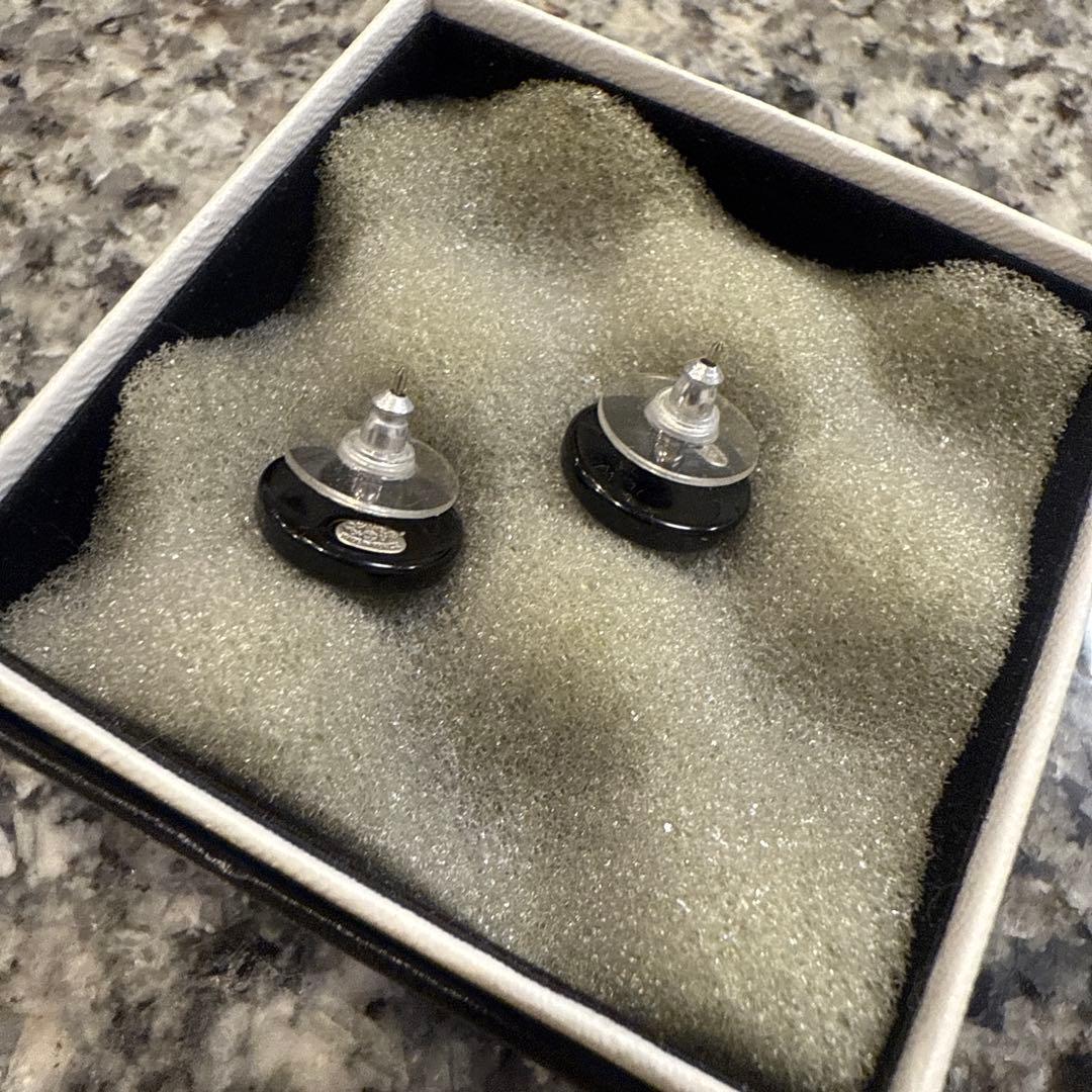 ⭐︎美品⭐︎CHANEL シャネル　ブラック　ストーン　ピアス