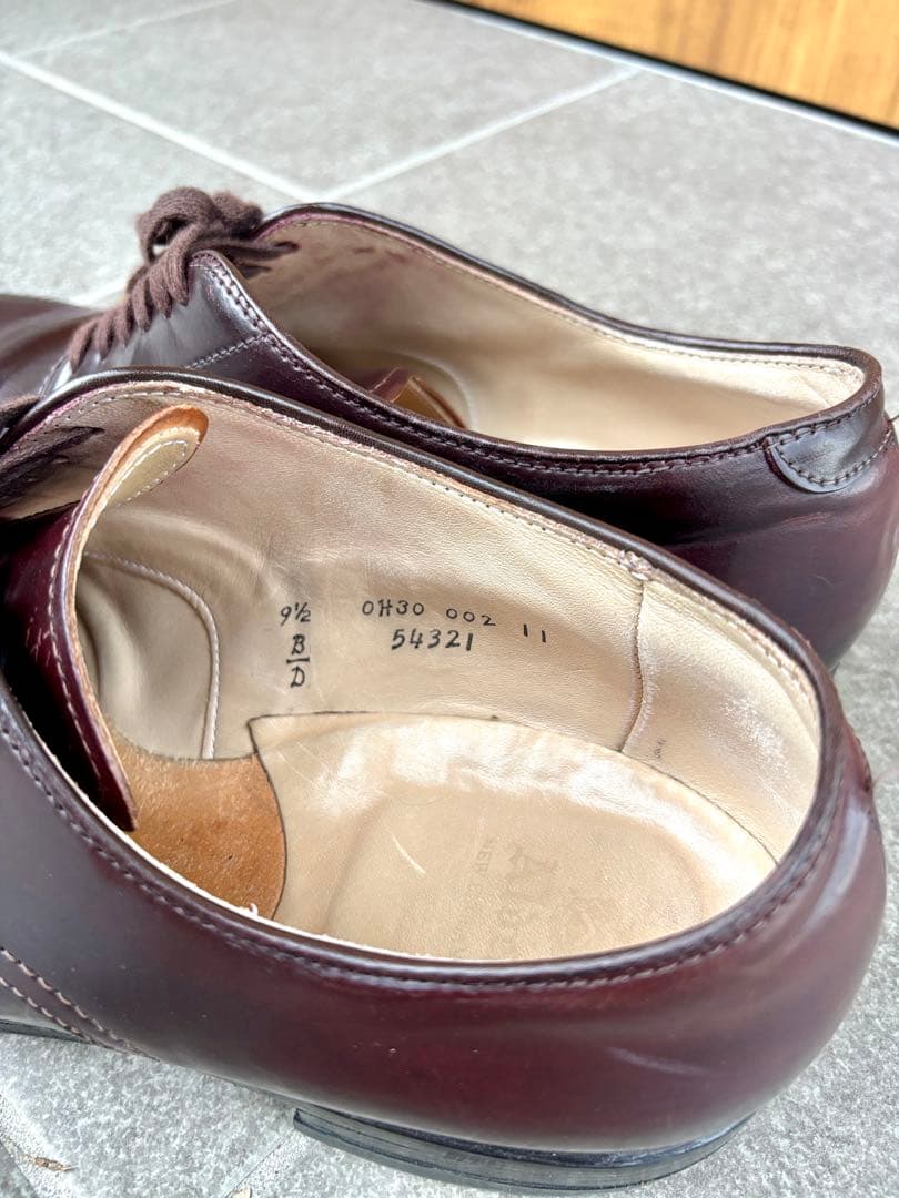 【貴重】Alden Vチップ US91/2【レア】コードバン