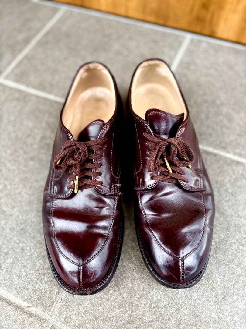 【貴重】Alden Vチップ US91/2【レア】コードバン