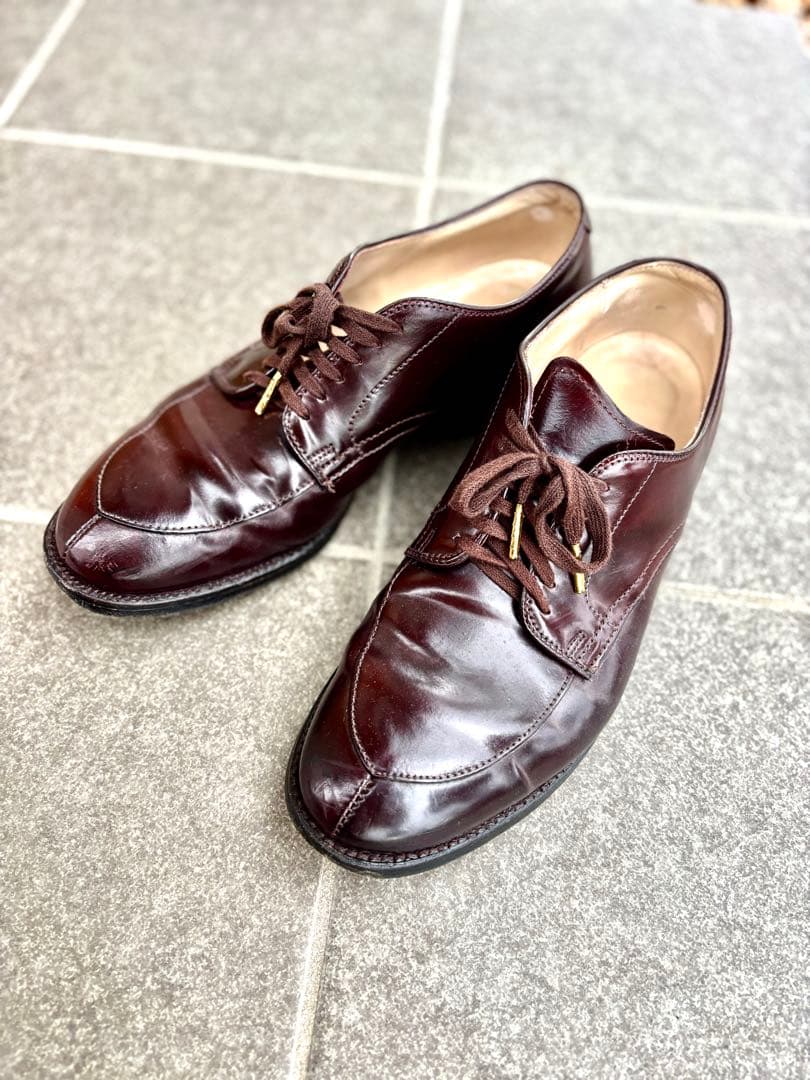 【貴重】Alden Vチップ US91/2【レア】コードバン
