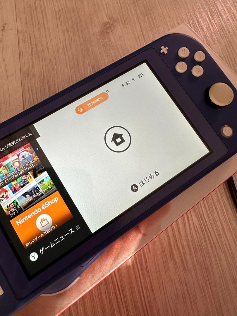 Nintendo Switch Lite 青 本体のみ 箱付き