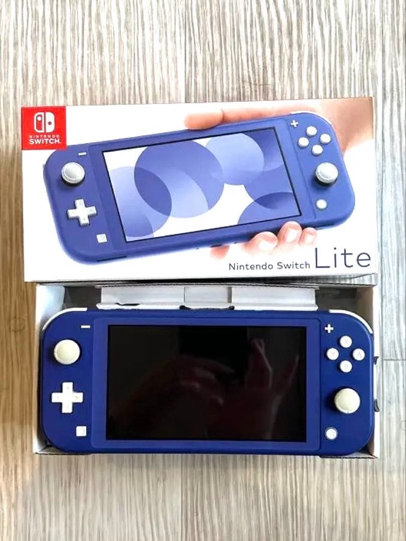 Nintendo Switch Lite 青 本体のみ 箱付き