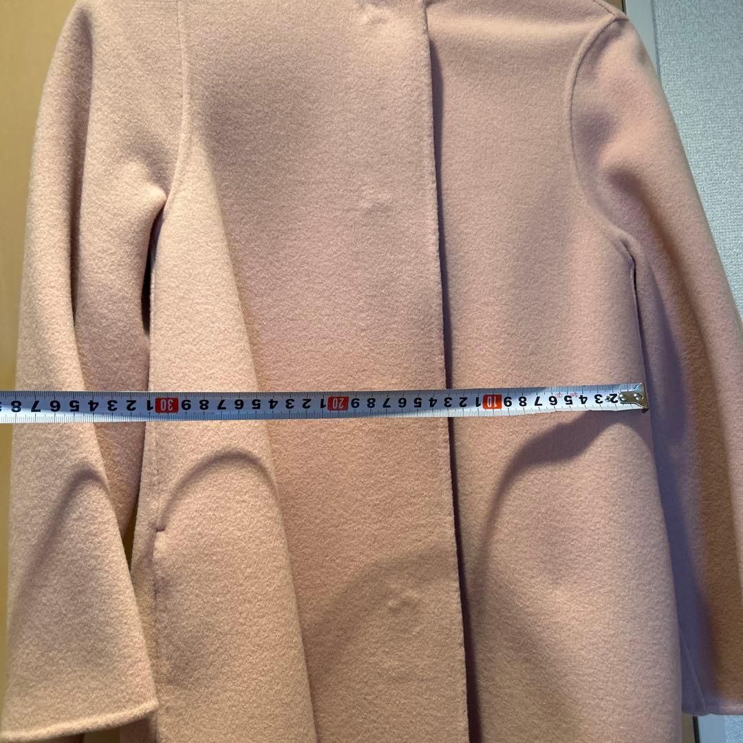 最終値下げエムプルミエ新品ノーカラーコート