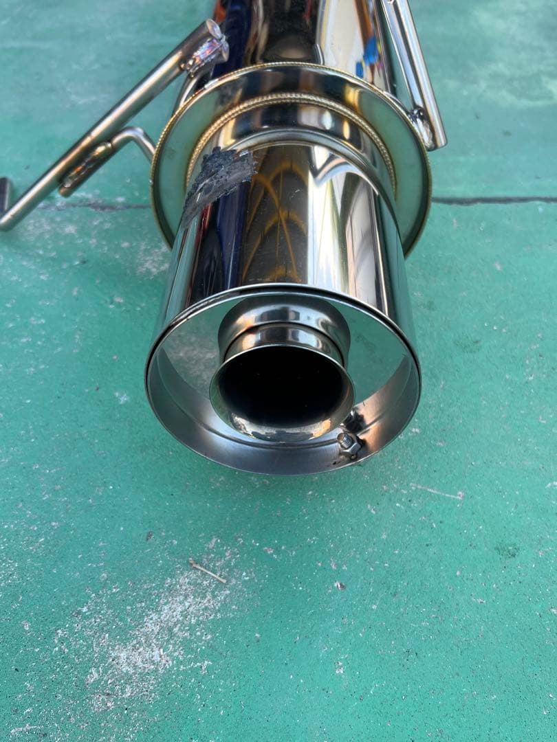 S15 シルビア オリジンマフラー　中間φ80 テールφ115 ほぼ新品