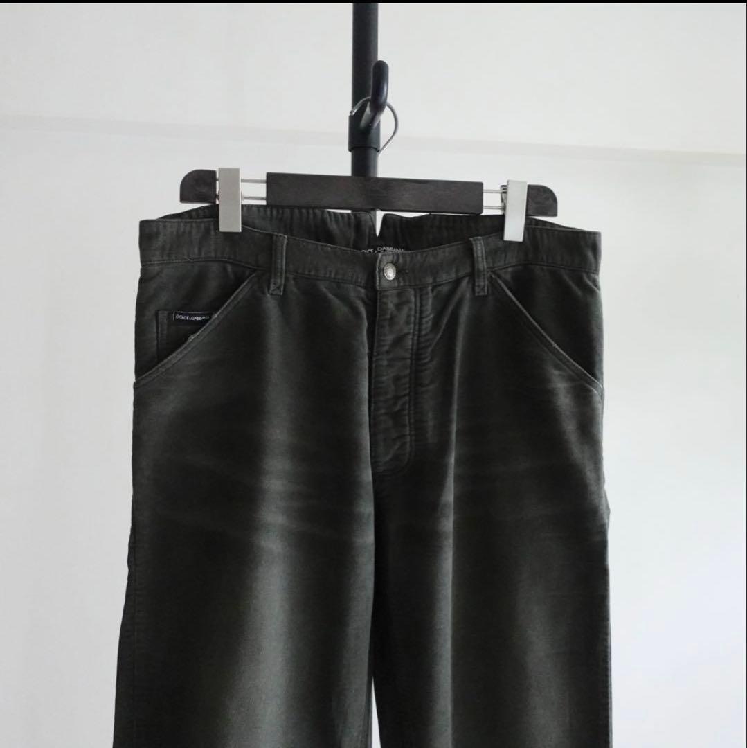 パンツ Dolce&Gabbana Cotton Nell Faded Trousers