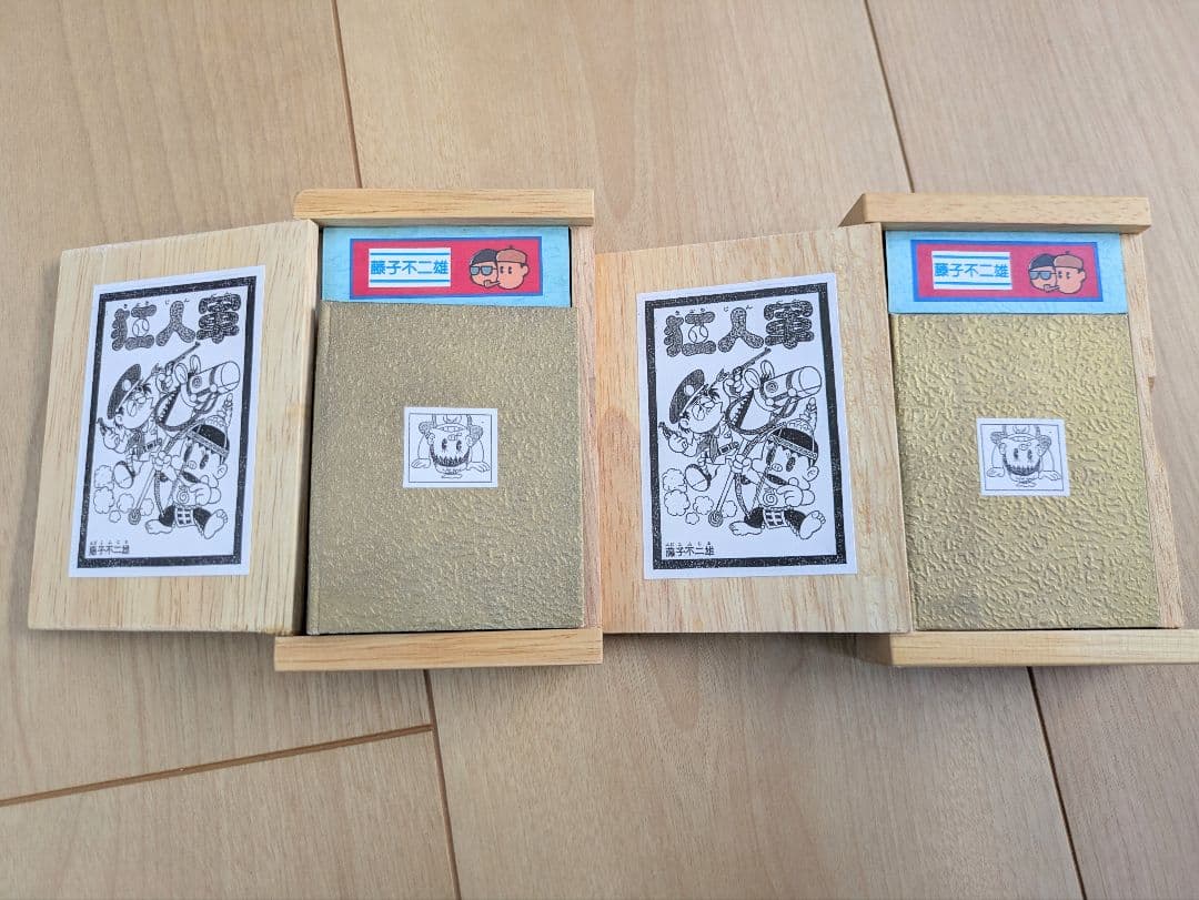 【狂人軍】藤子不二雄【木箱】豆本 ミニサイズ【レア】ドラえもん