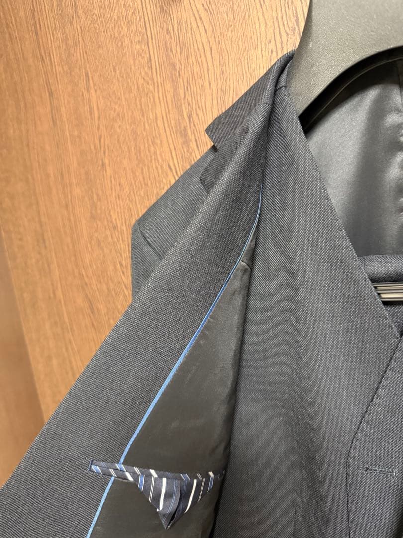 A6新品未使用！超お買得品！秋冬グレー3ピーススーツ！極小訳のみ！ウォッシャブル