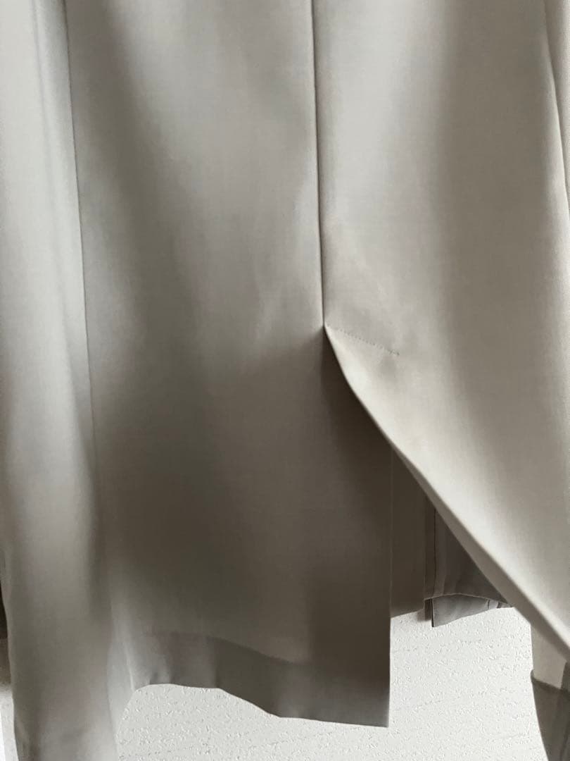 新品/FENNEL/ダブルフロント2wayノーカラージャケット（杢グレー）