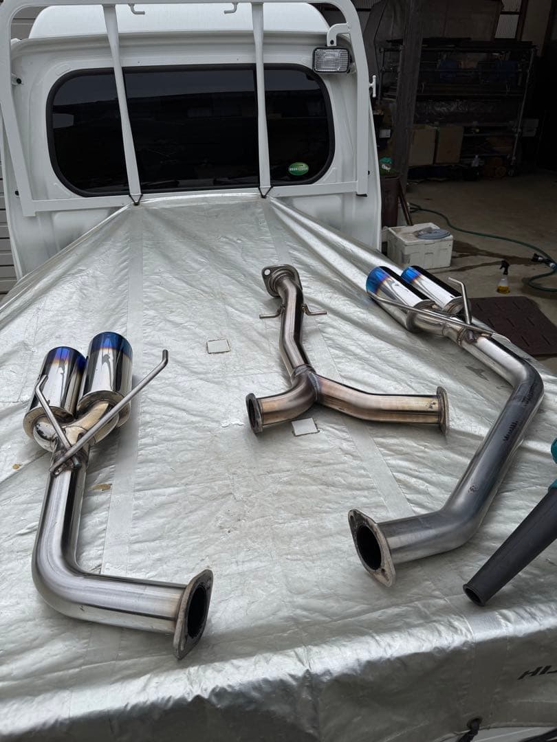 マークx brush リアピースストレート