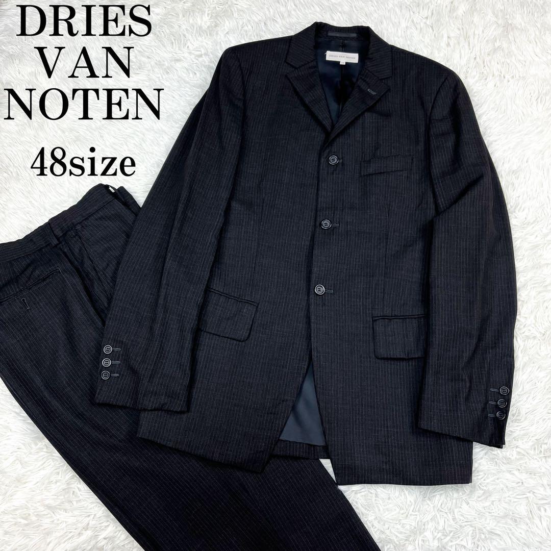 希少ライカ期 ドリスヴァンノッテン スーツ セットアップ ストライプ