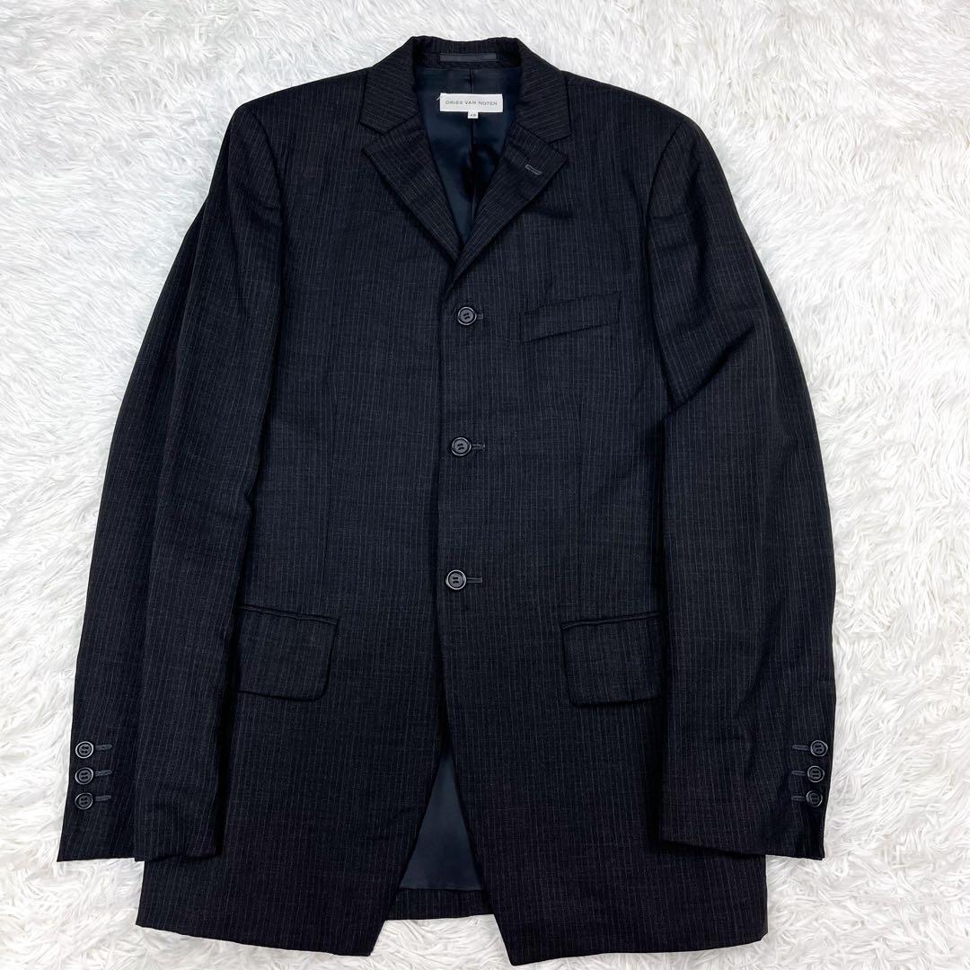 希少ライカ期 ドリスヴァンノッテン スーツ セットアップ ストライプ
