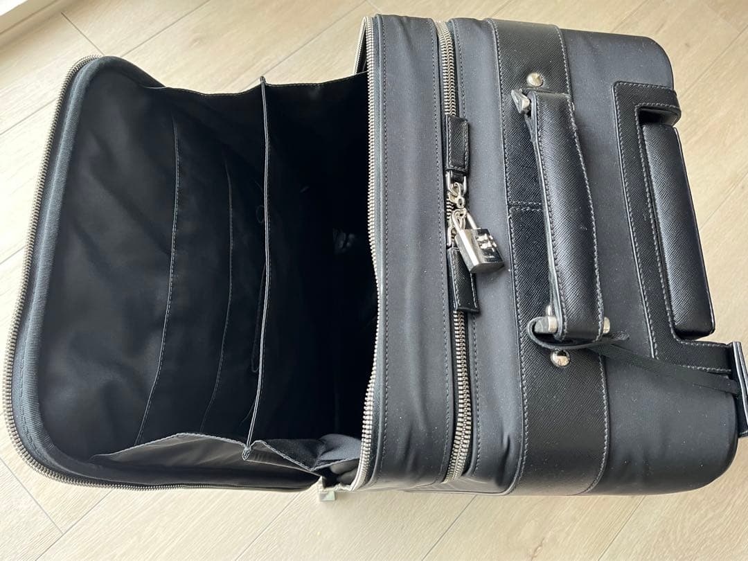 【R】再値下【PRADA ナイロン製キャリー】プラダ／キャリーケース