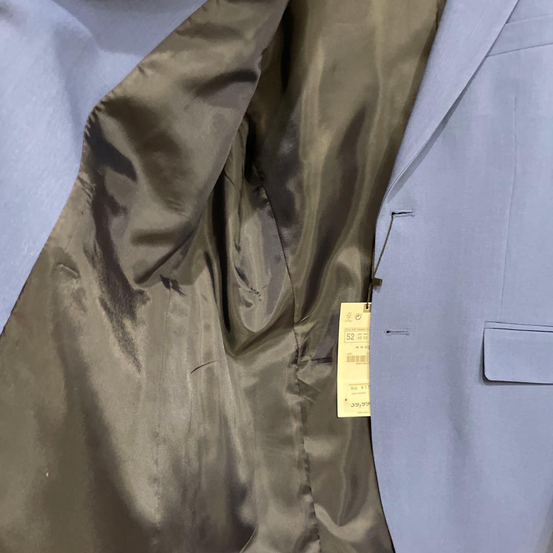 ZARA 青 スーツ サイズ52/42