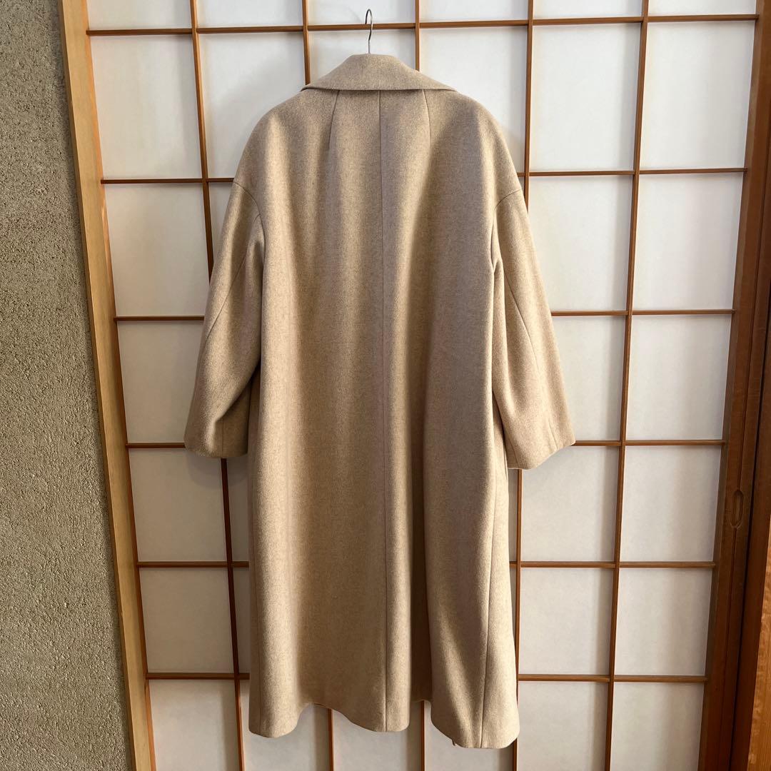 theory luxe ダブルブレスト チェスターコート