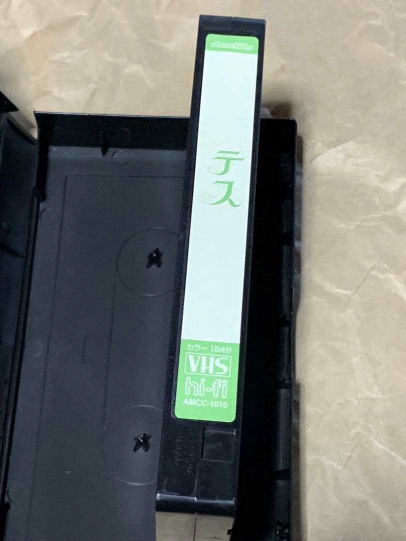 テス　中古VHSビデオ　字幕スーパー　ロマン・ポランスキー監督作品