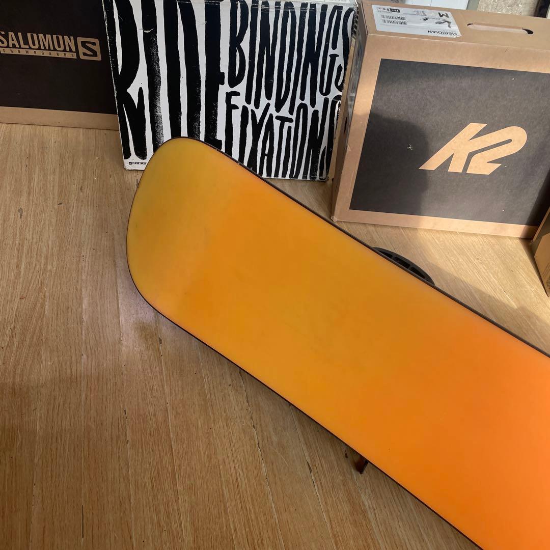 KISSMARK×HEAD　キッズスノーボードセット　バイン付3点セット