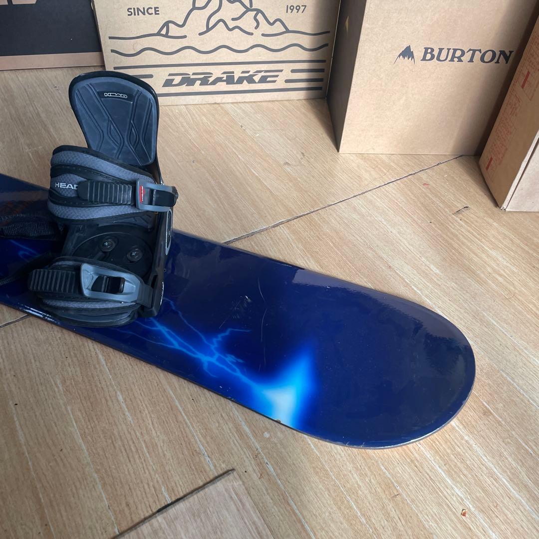 KISSMARK×HEAD　キッズスノーボードセット　バイン付3点セット