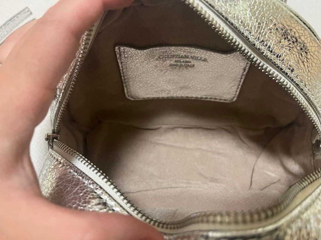 【美品】CHRISTIAN VILLA クリスチャンヴィラ　ショルダーバッグ