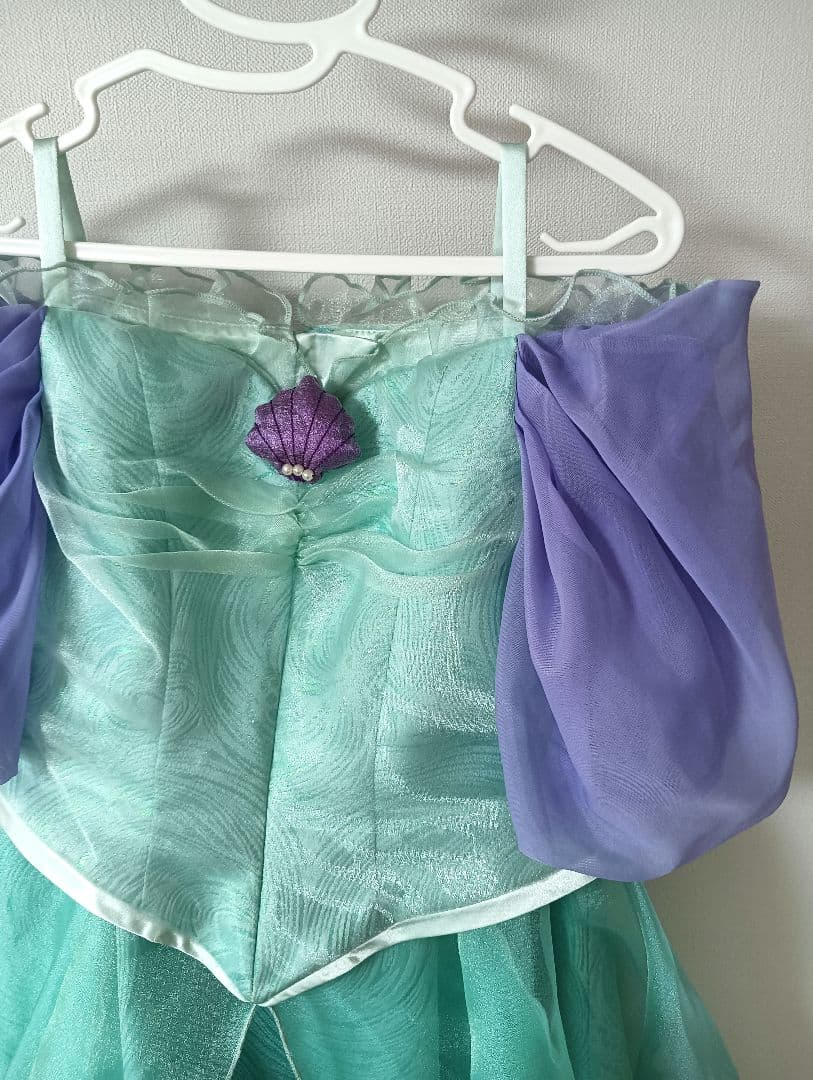 ビビディバビディブティック　アリエル　ドレス　120cm ディズニー　ハロウィン