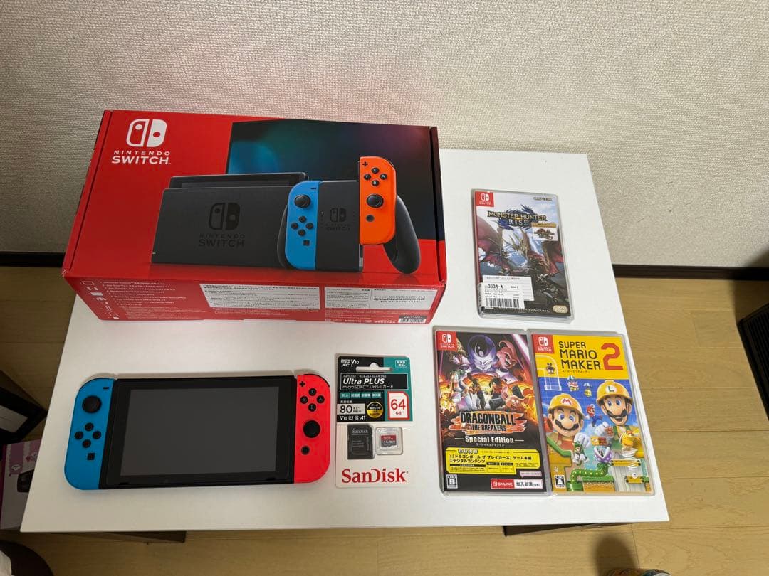 Nintendo Switch SDカード（64GB） ソフト3つセット