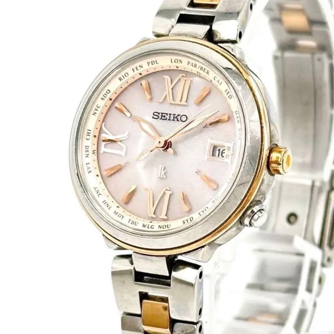 セイコー　腕時計　ルキア ラッキーパスポート 1B25-0AK0 lk