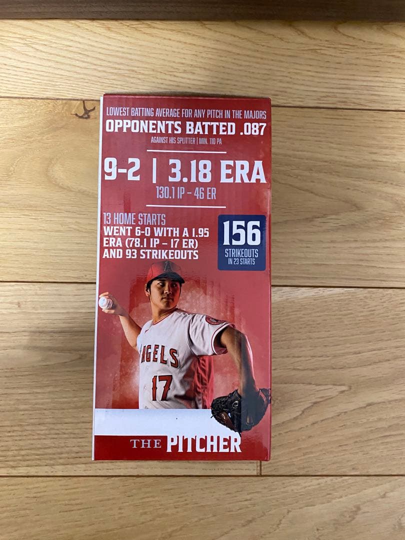 【希少】大谷翔平 2021年 エンゼルス時代のボブルヘッド