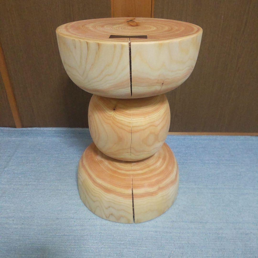 あらあらさん専用檜丸太椅子 スツール