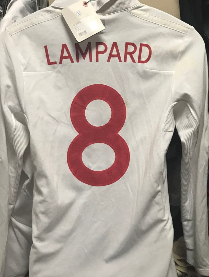 【未使用・タグ付き‼️】イングランド代表ユニフォーム フランク・ランバード