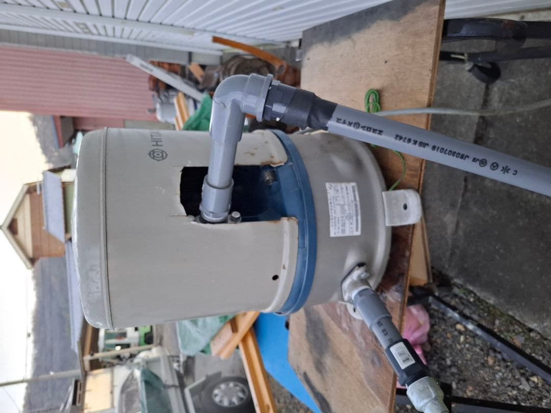日立 浅井戸ポンプ WT-P300S 不調品