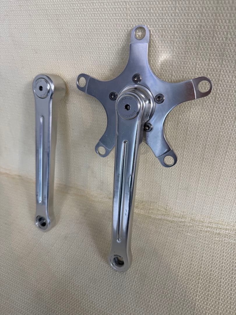 SUNXCD サンエクシード クランク シルバー