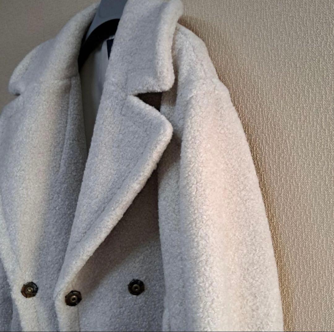 フレームワークWOOL ブレンドボアコート