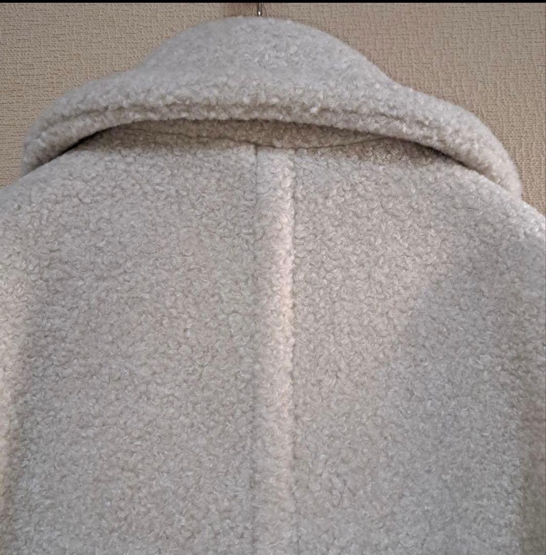 フレームワークWOOL ブレンドボアコート