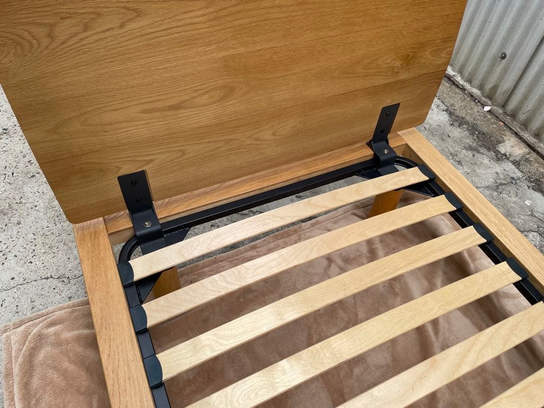 近隣配達可能　無印良品　シングルベッド　フレーム