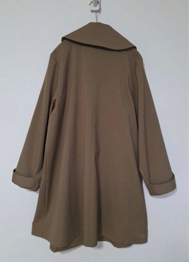 本日午前中まで！mizuiro ind ステンカラーコート トレンチコート