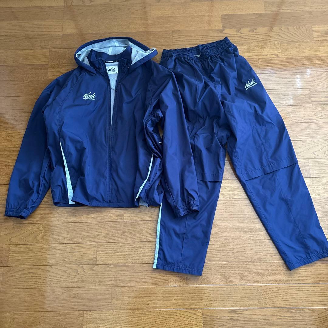 【未使用】ニシスポーツ　ウインドブレーカー　上下　NISHI Mサイズ