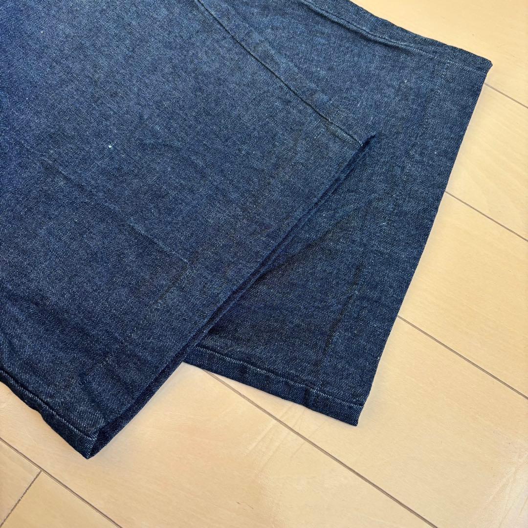 2024 かぐれ　デニムサロペット　F　インディゴ　ゆったり