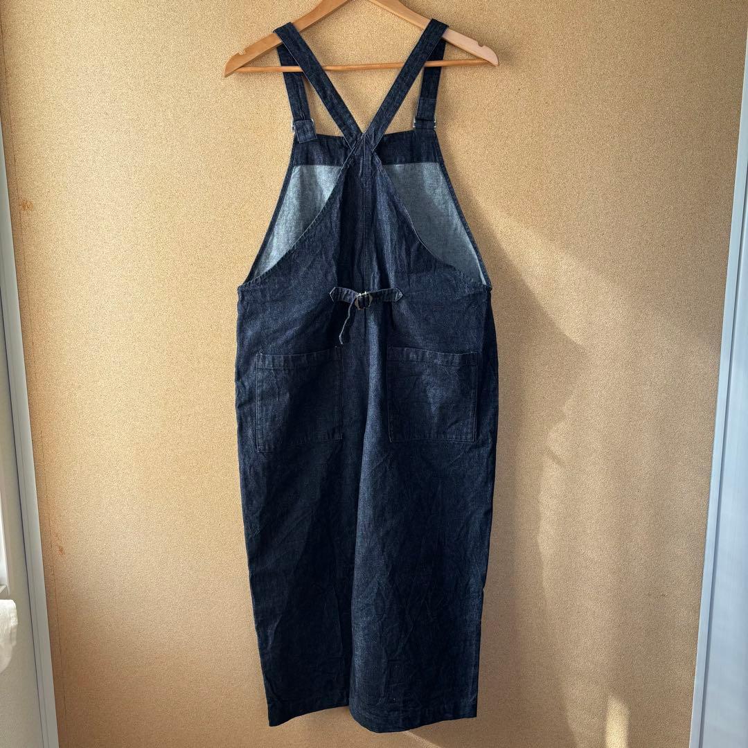 2024 かぐれ　デニムサロペット　F　インディゴ　ゆったり