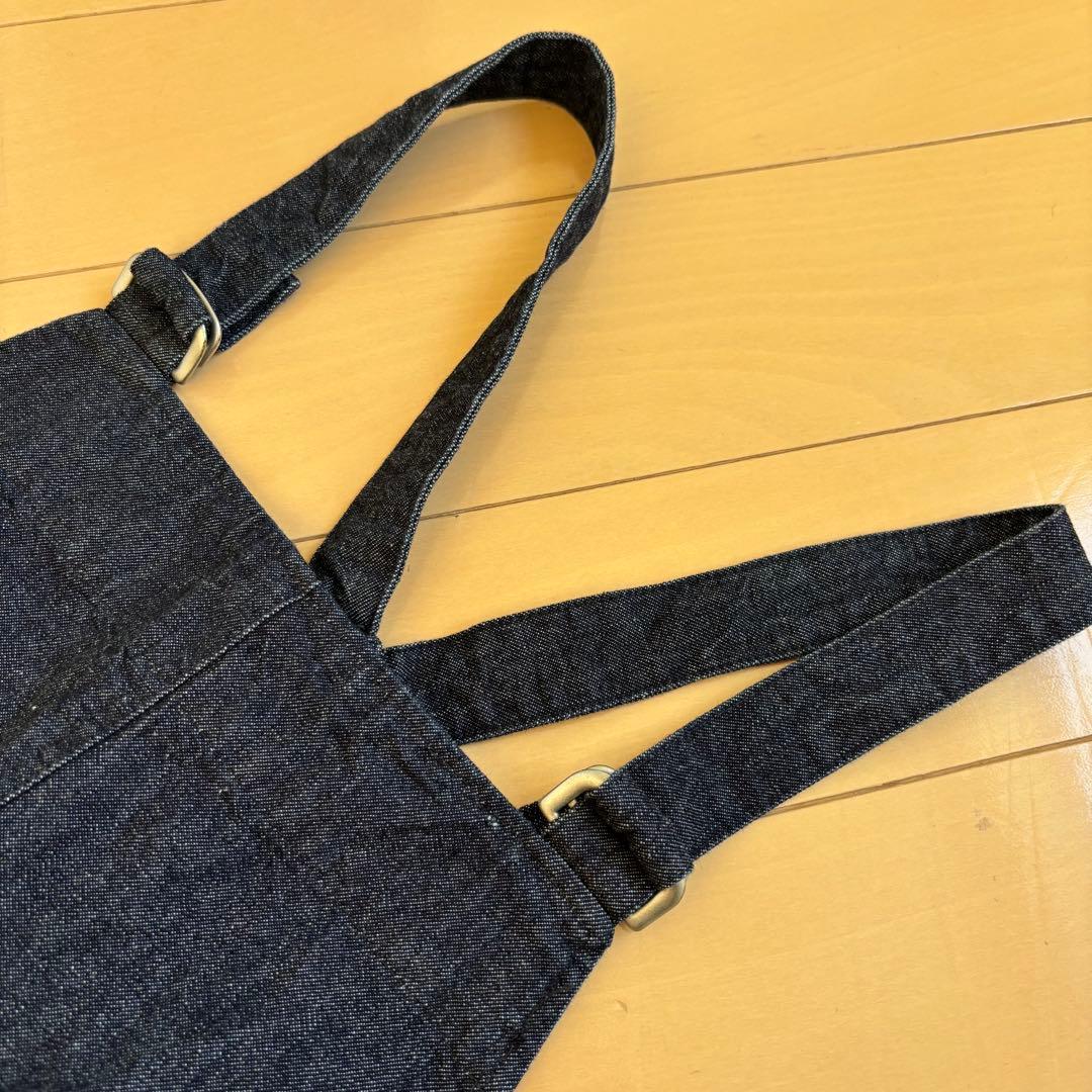 2024 かぐれ　デニムサロペット　F　インディゴ　ゆったり