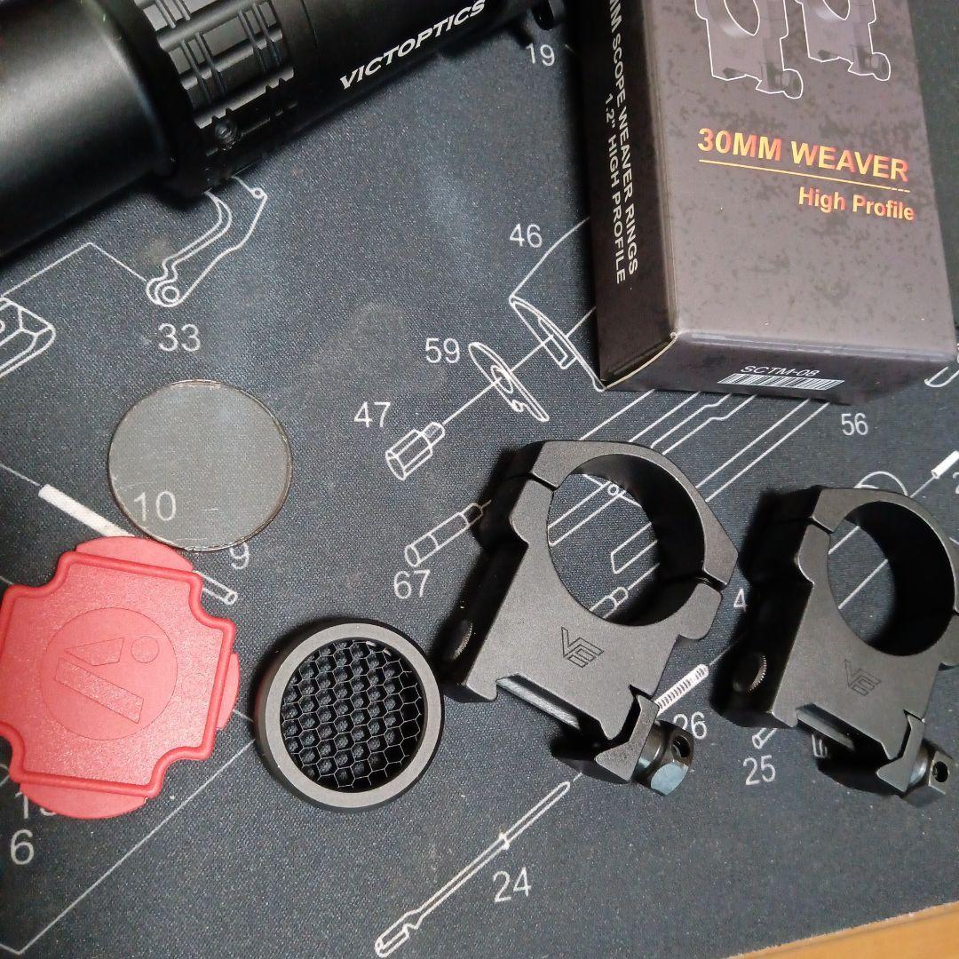 victoptics 1-6×24 ショートスコープ