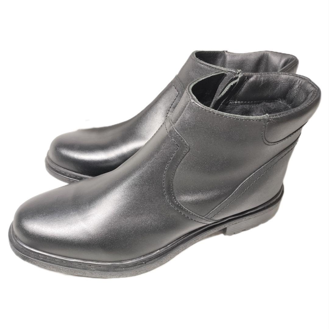 ロシア軍 実物 Военторг製 冬用 毛皮 革ブーツ 41 26.5cm