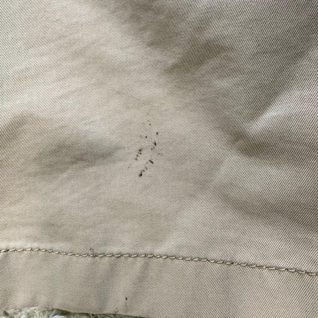 バーバリーブルーレーベル　レディース　トレンチコート　金ボタン　ノバチェック　M