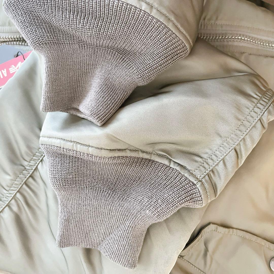 新品✨アルファインダストリーズ MA-1 フライトジャケット ＸＬセージグリーン