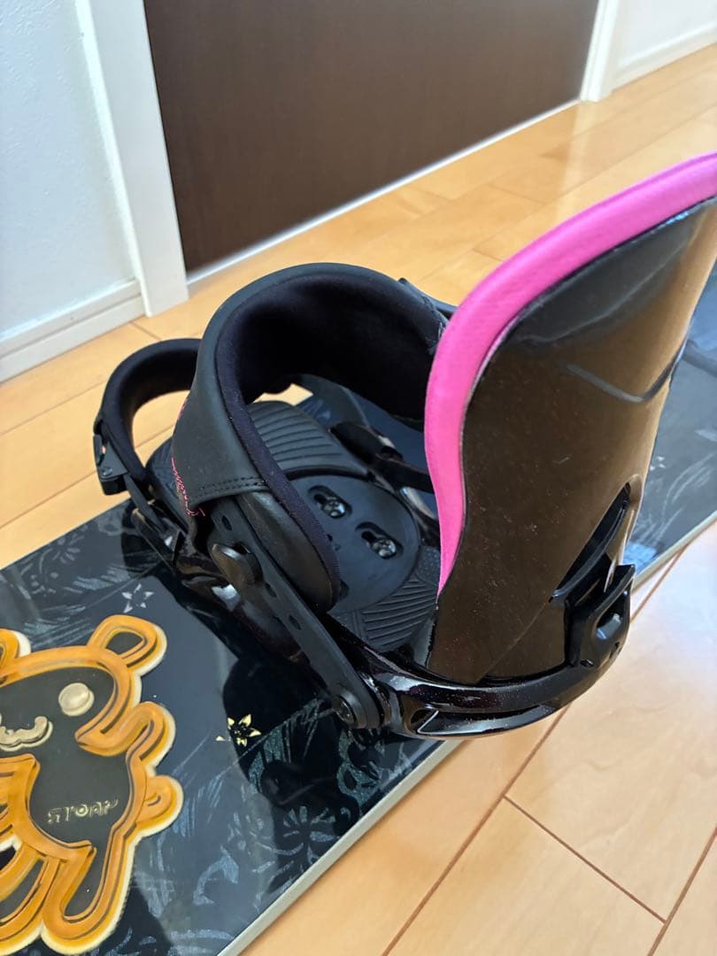 コスミックサーフ　スノーボード　floral 138cm ビンディングセット