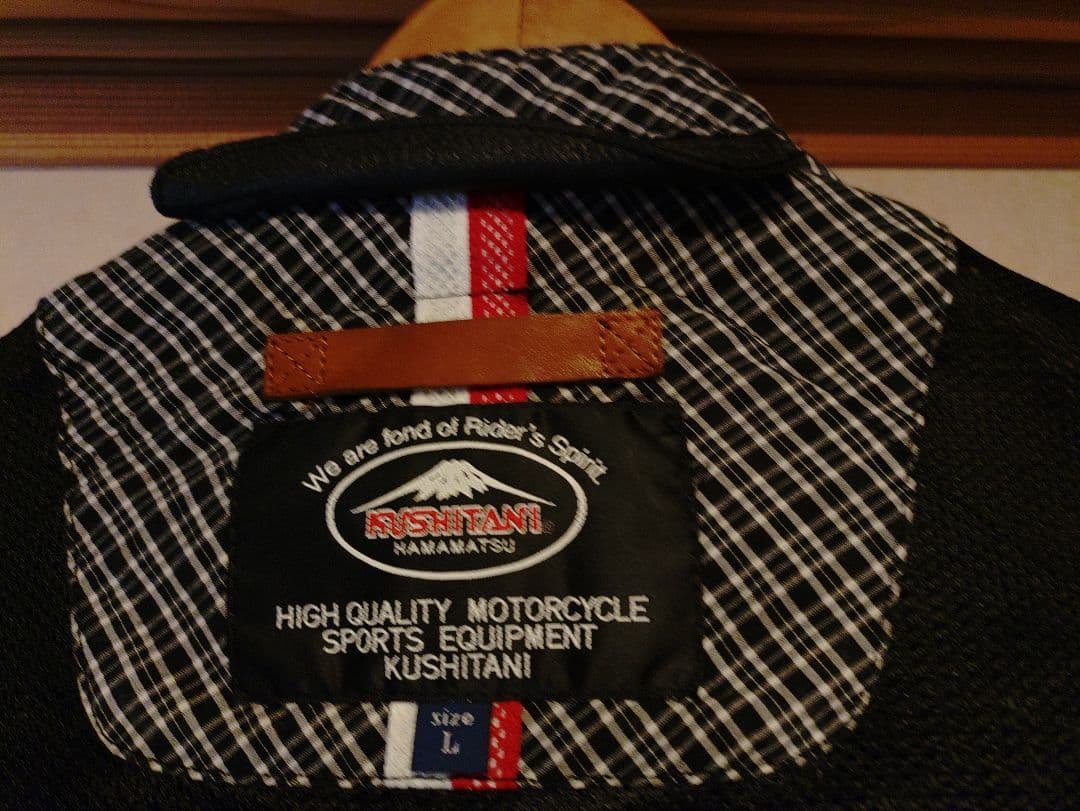 クシタニ　メッシュレザージャケット　Lサイズ