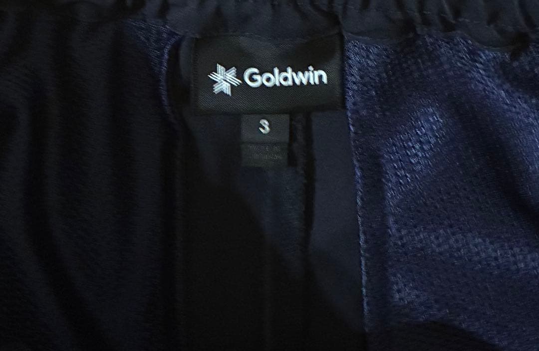Goldwin ワンタックテーパードストレッチパンツ　ネイビー 3