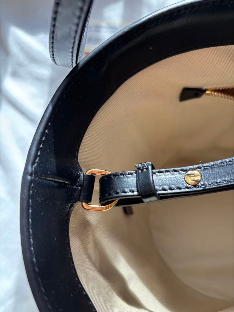 【超美品】マルニ トロピカリア2way ブラック　ショルダー　カゴバッグ