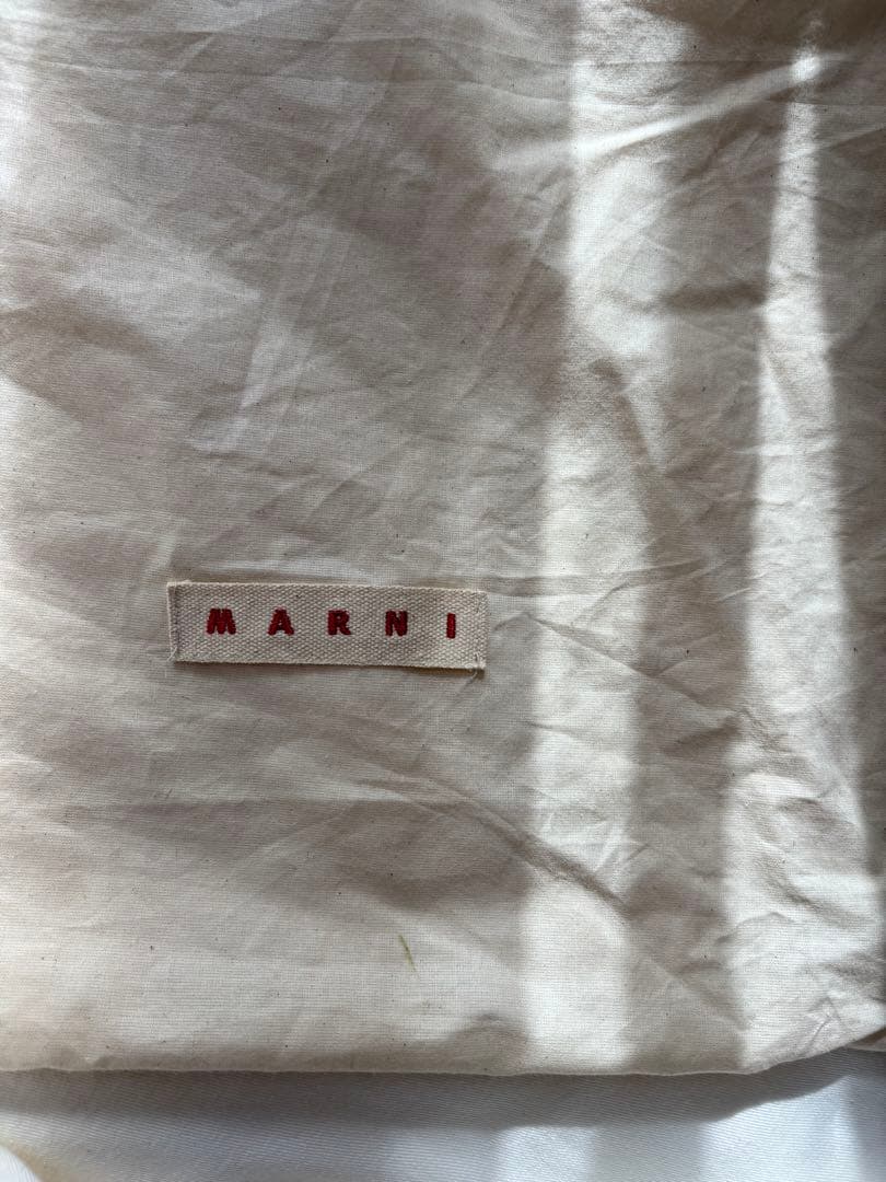 【超美品】マルニ トロピカリア2way ブラック　ショルダー　カゴバッグ