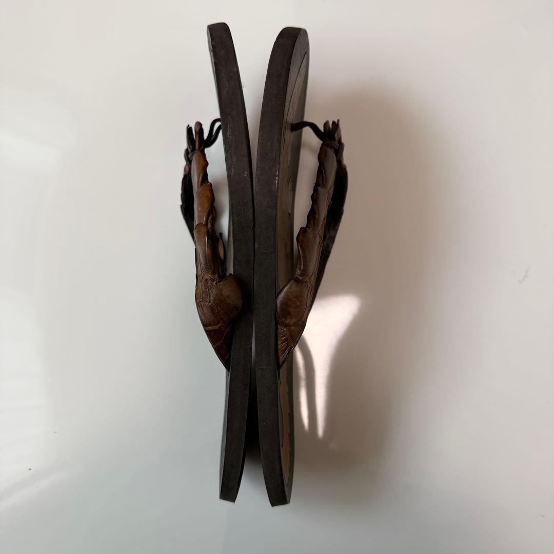 BOTTEGA VENETA ワニ クロコダイル　メンズ　革 　サンダル　メンズ